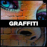 Banner for the Boondock Traders & Co. Streetwear and clothing brands line of clothing that is inspired by graffiti art. Featuring a spray painted image of a face on a grunge brick wall.